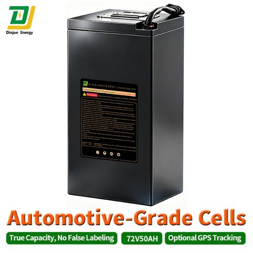 High Quality EV Lithium Battery High Temperature Electric Bike 72V 60Ah 50Ah 60Ah Replacement 60V with BMS for E-scooter
