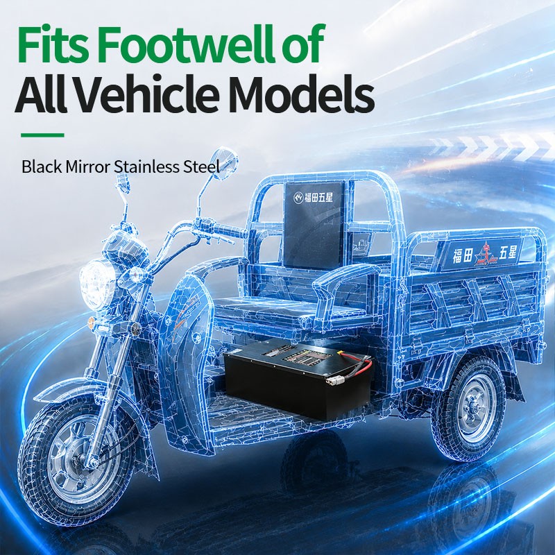 72V 166Ah LiFePO4 Lithium Battery Pack | 6000 Cycles Battery for Electric Tricycle & Four Wheel Vehicle - Image 3