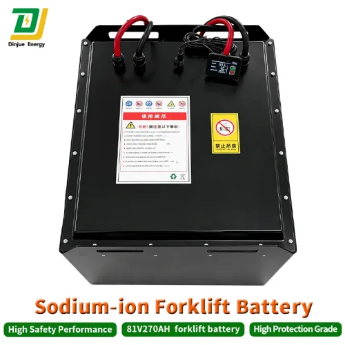 81V 270Ah Sodium-ion Forklift Battery Pack with Smart BMS | Dinjue Battery